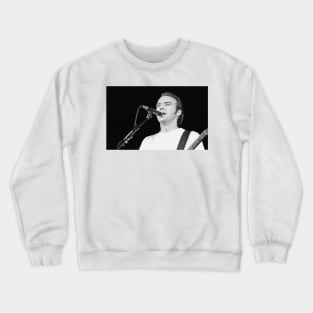 Midge Ure BW Photograph Crewneck Sweatshirt